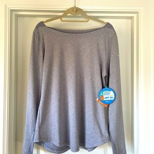Columbia Omni-Wick Boat Neck Top - SZ L